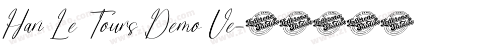 Han Le Tours Demo Ve字体转换